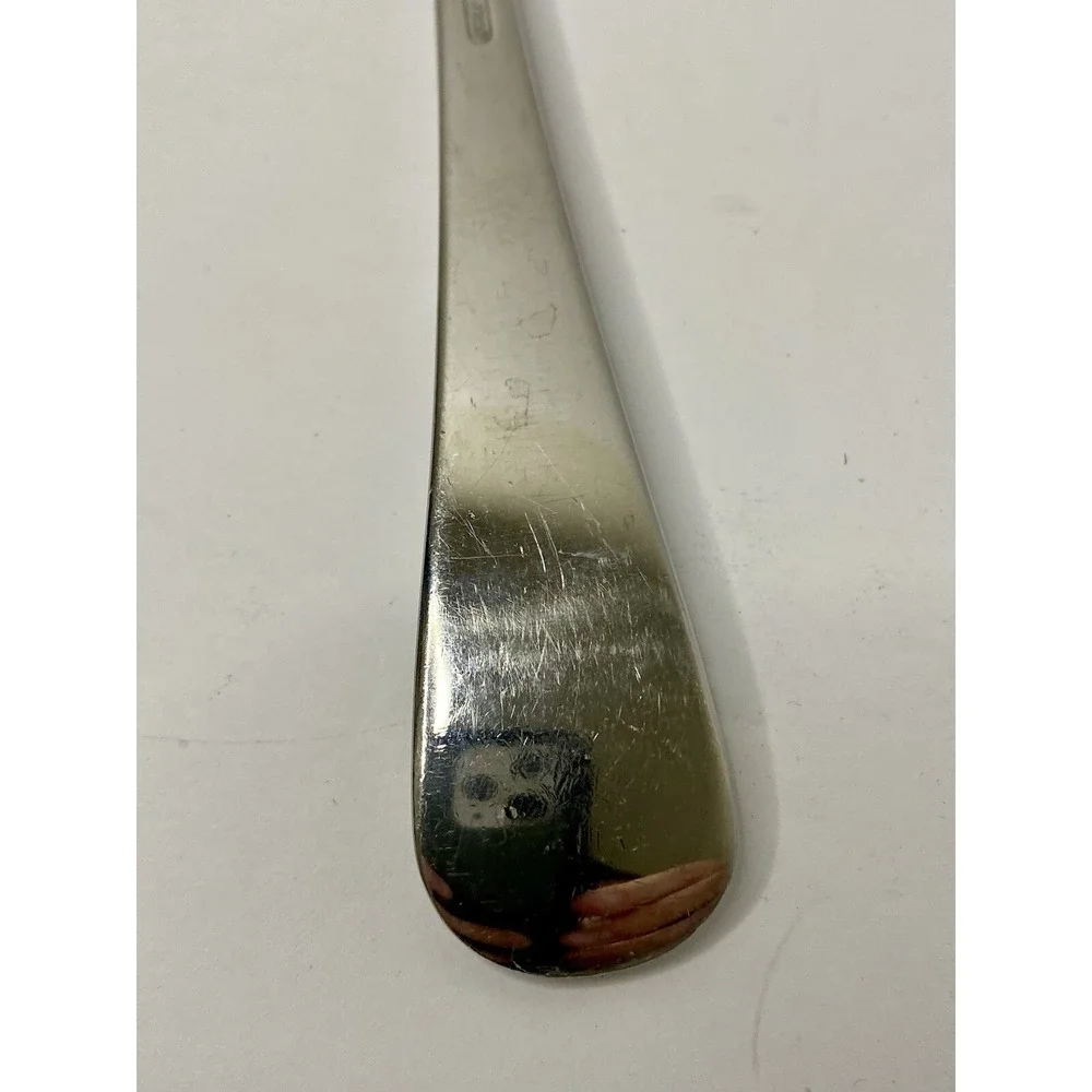 Kirk Stieff Williamsburg Royal Shell Stainless Serving Spoon